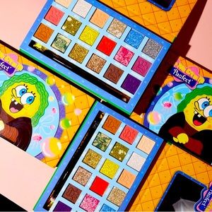 Pawfect Sponge Bob Eyeshadow Palette with Brush